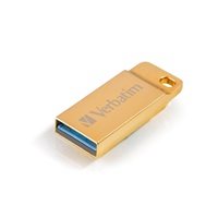 VERBATIM Flash Disk 16GB Metal Executive, USB 3.0, zlatá, kovová