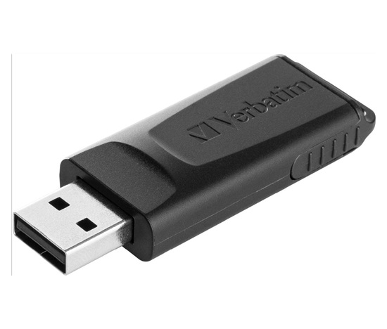 VERBATIM USB Flash Disk Store 'n' Go SLIDER 16GB - černá
