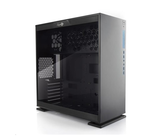 IN WIN skříň 303, Black, Mid Tower, bez zdroje, USB 3.0, ventilátor