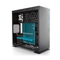 IN WIN skříň 303, Black, Mid Tower, bez zdroje, USB 3.0, ventilátor