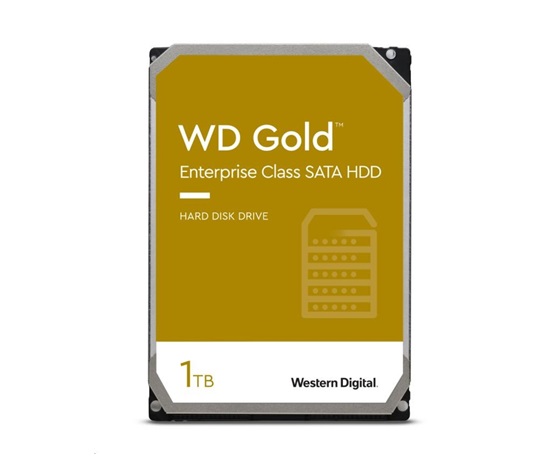 WD GOLD WD1005FBYZ 1TB, SATA III 3.5", 128MB 7200RPM, 184MB/s, CMR, Enterprise