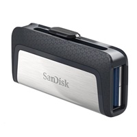 SanDisk Flash Disk 128GB Dual USB Drive Type-C Ultra