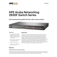 HPE Aruba Networking 2930F 24G PoE+ 4SFP+ Switch RENEW JL255A