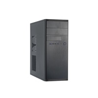 CHIEFTEC skříň Elox Series HQ-01B-OP, Miditower, USB 3.0, Black, bez zdroje