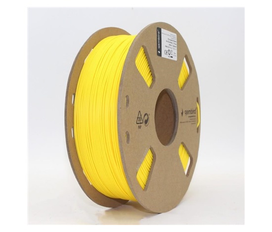 GEMBIRD Tisková struna (filament) PLA, 1,75mm, 1kg, žlutá