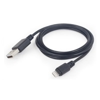 <p>USB 2.0 charging and Sync cable for e.g. Apple iPhone 5, 6</p>
<p>Allows charging and synchronising your iPhone with your PC or MAC</p>
<p>Interface: USB 2.0 to 8-pin male connector<br />Length: 1 m<br />Net weight: 19 g</p>