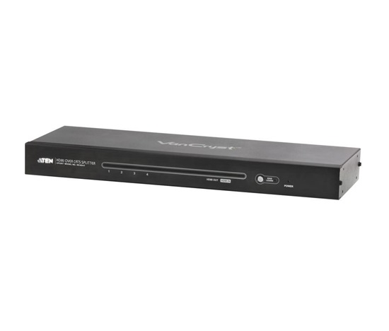 ATEN 4 port HDMI rozbočovač po Cat 5e kabelu, RS-232