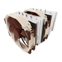 NOCTUA Chladič CPU NH-D15, 2x 140mm, LGA1851, AM5, hnědá/stříbrná