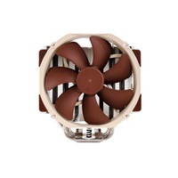 NOCTUA Chladič CPU NH-U14S, 1x 140mm, LGA1851, AM5, hnědá/stříbrná