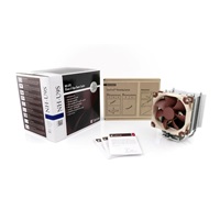 NOCTUA Chladič CPU NH-U9S, 1x 92mm, LGA1851, AM5, hnědá/stříbrná