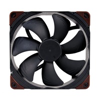NOCTUA Ventilátor NF-A14 iPPC-2000 IP67, 140mm, černá/hnědá