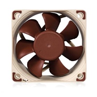 NOCTUA Ventilátor NF-A6x25-PWM, 60mm, hnědá