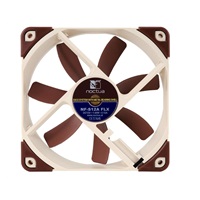 NOCTUA Ventilátor NF-S12A-FLX, 120mm, hnědá
