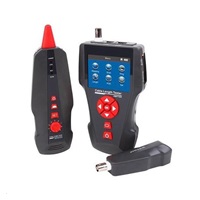 LAN Cable Tester TLCD80 s LCD, koax, Cat3/Cat5E/Cat6, UTP/STP, USB, PoE, ping, sonda, protismyčka