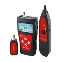 LAN Cable Tester TLCD76 s LCD, koax, Cat3/Cat5E/Cat6, UTP/STP, USB, sonda