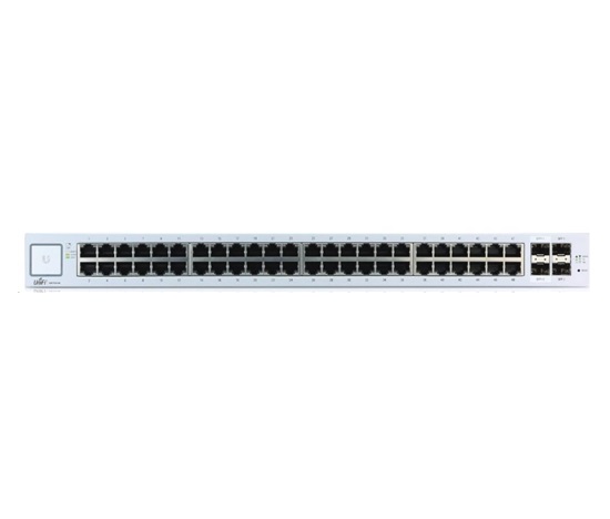 UBNT UniFi Switch US-48 [48xGigabit, ! bez PoE !, 2xSFP + 2xSFP+, non-blocking 70Gbps]