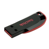 SanDisk Flash Disk 16GB Cruzer Blade, USB 2.0, černá