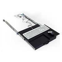 TRITON Police výsuvná/otočná pro klávesnici a myš, černá