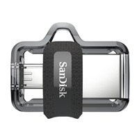 SanDisk Flash Disk 32GB Ultra, Dual USB Drive m3.0, OTG
