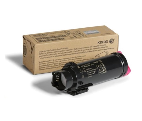 Xerox  Magenta Extra Hi-Cap toner cartridge pro Phaser 6510 a WorkCentre 6515, (4,300 Pages) DMO