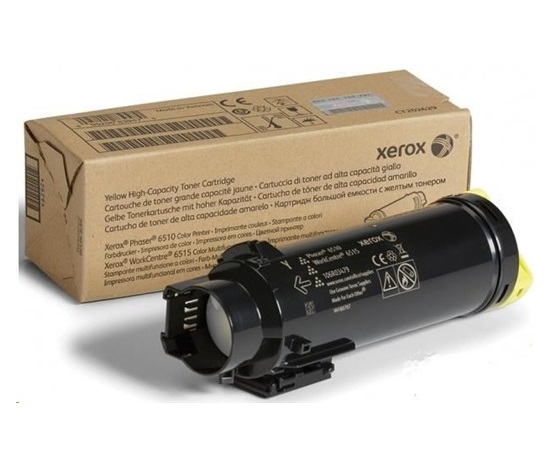 Xerox  Yellow Extra Hi-Cap toner cartridge pro Phaser 6510 a WorkCentre 6515, (4,300 Pages) DMO