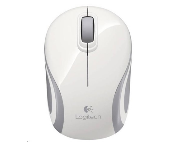 Logitech Wireless Mini Mouse M187, white