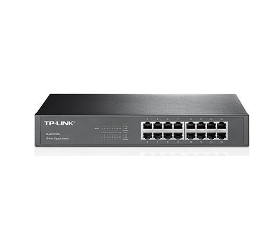 TP-Link Easy Smart switch TL-SG1016DE (16xGbE, fanless)