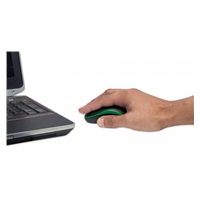 MANHATTAN Myš Success, USB optická, 1000 dpi, černo-zelená