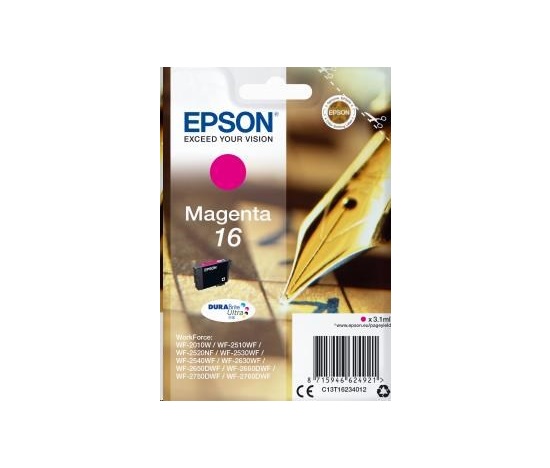 EPSON ink bar Singlepack "Pero" Magenta 16 DURABrite Ultra Ink