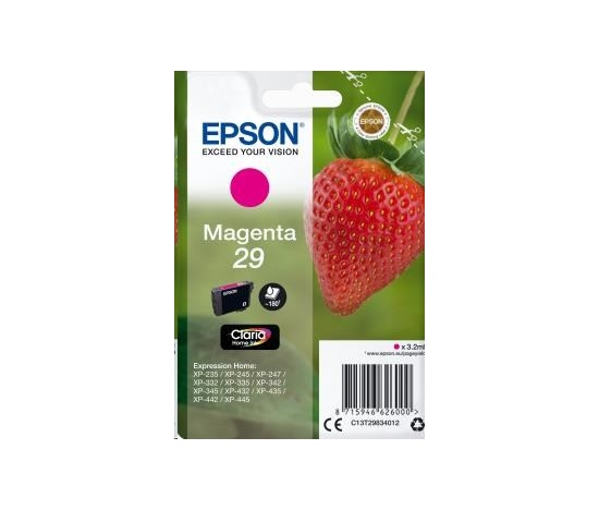 EPSON ink bar Singlepack "Jahoda" Magenta 29 Claria Home Ink