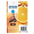 EPSON ink bar Singlepack "Pomeranč" Cyan 33 Claria Premium Ink