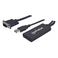 MANHATTAN Převodník z VGA a USB na HDMI