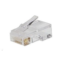 PREMIUMCORD Konektor RJ45 8pinů - na drát, balení 50ks v sáčku