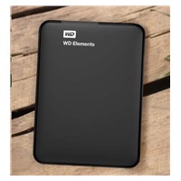 WD Elements Portable 1TB, Externí HDD, USB 3.0, černá
