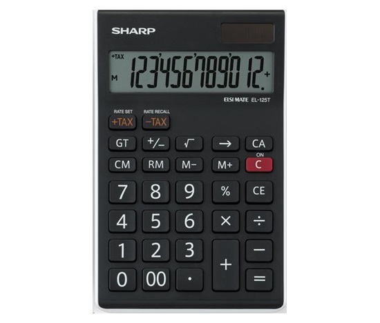 SHARP kalkulačka - EL125TWH - gift box