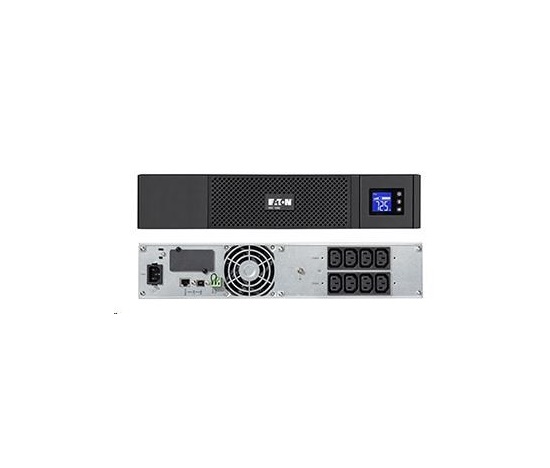 Eaton 5SC 1000i Rack 2U, UPS 1000VA / 700W, 8 zásuvek IEC, LCD
