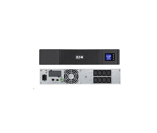 Eaton 5SC 1500i Rack 2U, UPS 1500VA / 1050W, 8 zásuvek IEC, LCD