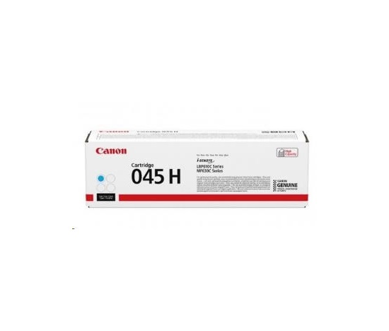 Canon TONER  CRG-045H C azurový pro i-SENSYS LBP611Cn, LBP613Cdw, MF631Cn, MF633Cdw, MF635Cx (2200 str.)