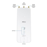 UBNT airMAX Rocket2 AC [airPRISM, AP/Client,  2.4GHz, airMAX ac, 27dBm, 2xRSMA, 1xGPS]