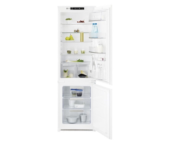 ELECTROLUX ENN2803COW CHLADNIČKA VESTAVNÁ KOMBINOVANÁ S MRAZÁKEM DOLE