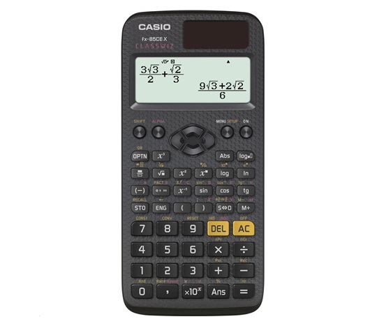CASIO kalkulačka FX 85 CE X, černá, školní