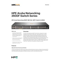 Aruba 2930F 48G PoE+ 4SFP+ Swch RENEW JL256A