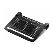 Cooler Master chladící podstavec NotePal U2 PLUS pro notebook 12-17", 2x8cm, černá