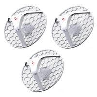 MikroTik LHG 5 (RBLHG-5nD-3), 3-PACK, 600MHz CPU, 64MB RAM, 1x LAN, 5GHz Wi-Fi, 25dBm, ant. 2x24dBi, 802.11a/n, vč. L3