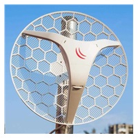 MikroTik LHG 5 (RBLHG-5nD-3), 3-PACK, 600MHz CPU, 64MB RAM, 1x LAN, 5GHz Wi-Fi, 25dBm, ant. 2x24dBi, 802.11a/n, vč. L3