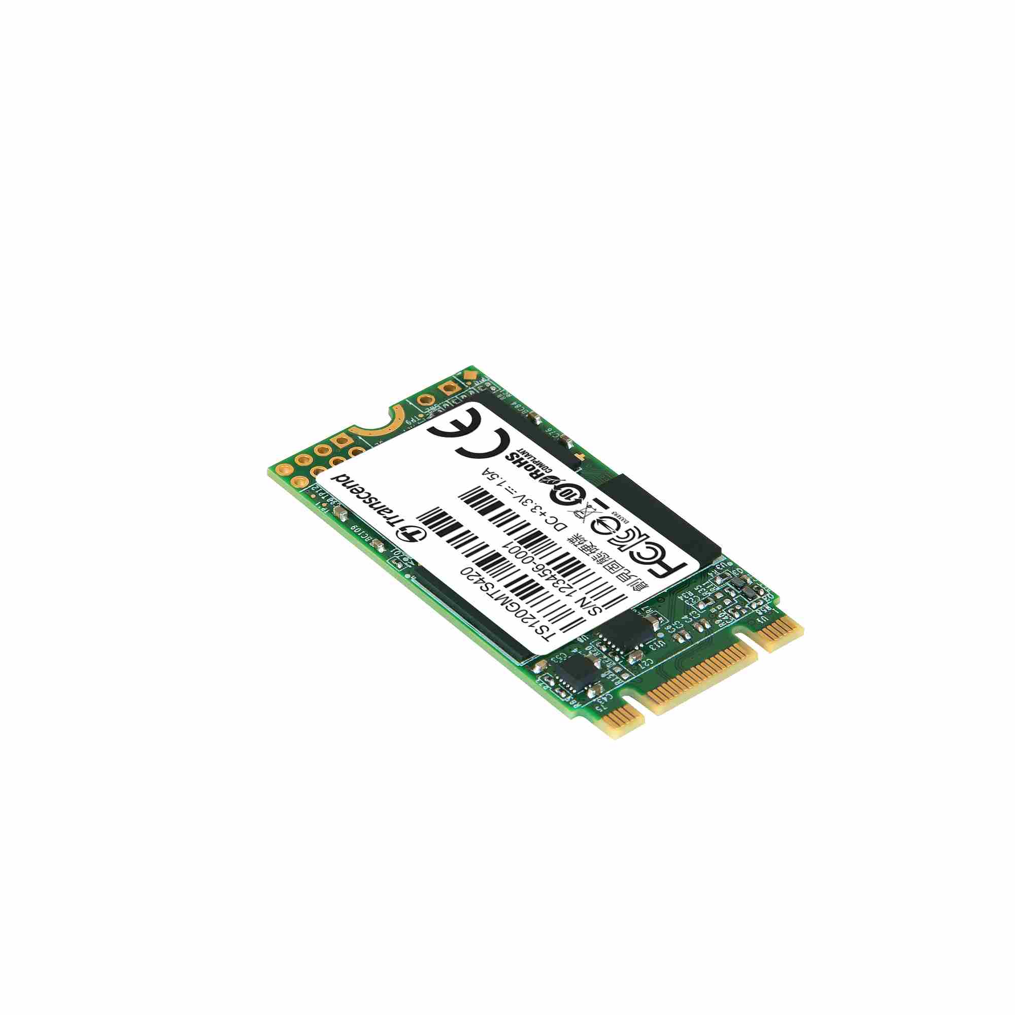 SSD Transcend M.2 2242 SATA III 120GB MTS420S 3D-NAND TS120GMTS420S