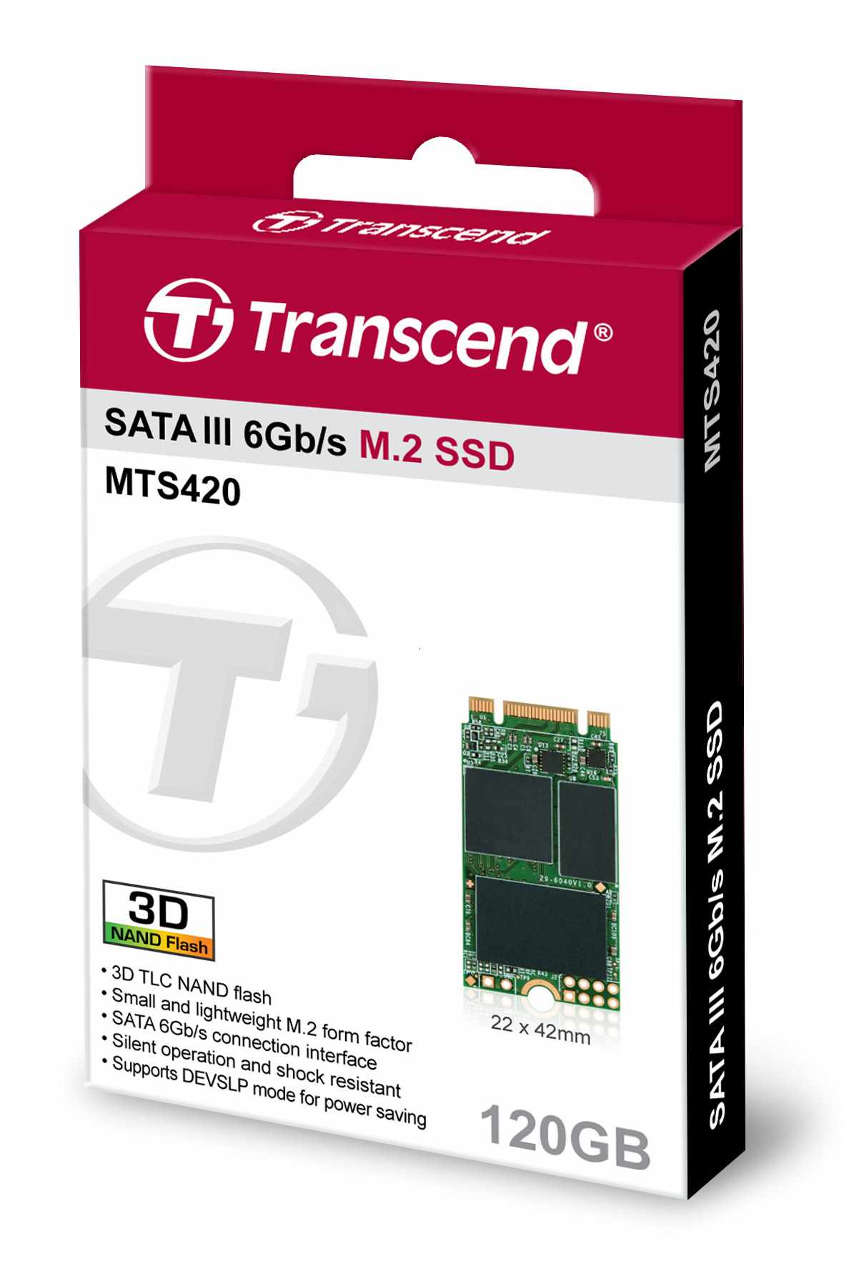SSD M2.2242 SATA 128GB 3DTLC