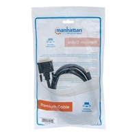 MANHATTAN kabel Mini DisplayPort 1.2a Male to DVI-D 24+1 Male, 1.8 m, černý