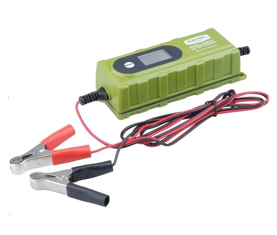 Extol Craft autonabíječka 6stupňová s LCD, řízená mikroprocesorem, 3,8A 417300