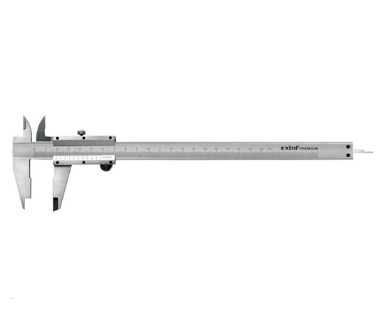 Extol Premium měřítko posuvné kovové, 0-200mm 3422